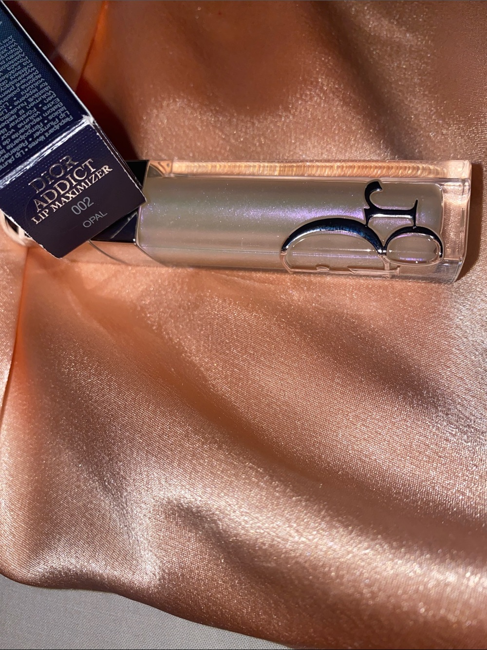 Dior Addict lip glow oil  Juicy Lip Glow Oil — Peach & Silver Mint New - Picture 11 of 12